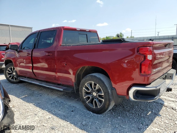 2019 Chevrolet Silverado 1500 LT with VIN 3GCUYDED1KG256157, listed as a Copart auction lot 62864024 with 78,387 mi miles and Non Repairable. Bid and sale history available at carsss.com. Image 2.