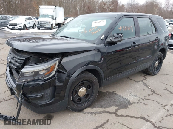 2017 Ford Police Interceptor Utility z VIN 1FM5K8AR6HGE15768, wystawiony jako IAAI lot #41561819 z przebiegiem 176 539 mil mil oraz . Historia ofert i sprzedaży dostępna na DreamBid. Obrazek 23.