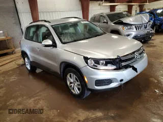 2017 Volkswagen Tiguan S z VIN WVGAV7AX9HW501192, wystawiony jako Copart lot #58719315 z przebiegiem 97 207 mil mil oraz Czysty tytuł • Clean title. Historia ofert i sprzedaży dostępna na DreamBid. Obrazek 4.