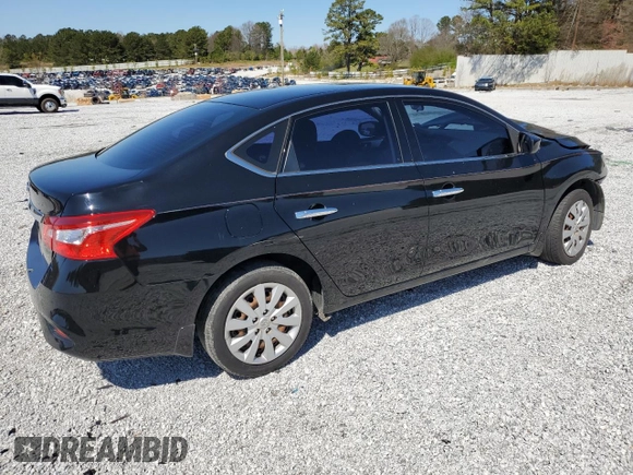 2019 Nissan Sentra S with VIN 3N1AB7AP0KY381525, listed as a Copart auction lot 49543385 with 90,580 mi miles and Salvage Title. Bid and sale history available at carsss.com. Image 3.