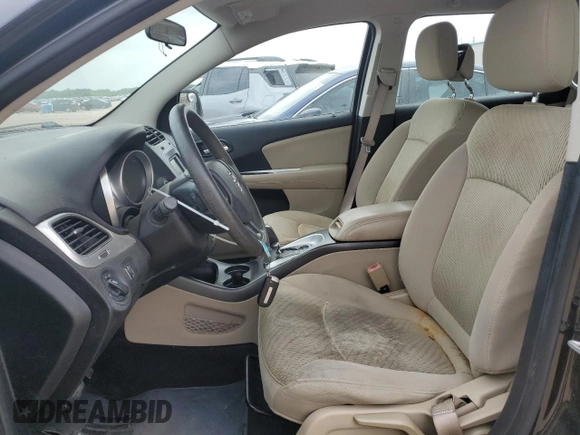 2013 Dodge Journey SE with VIN 3C4PDCABXDT687551, listed as a Copart auction lot 54095375 with 108,991 mi miles and Clean title. Bid and sale history available at DreamBid. Image 7.