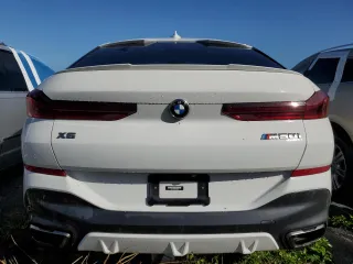 2022 BMW X6 M50i with VIN 5UXCY8C07N9K86690, listed as a Copart auction lot 74115254 with 0 mi miles and Salvage Title. Bid and sale history available at carsss.com. Image 6.