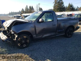 2003 Ford F-150 Lightning with VIN 2FTRF07363CA41574, listed as a Copart auction lot 42972825 with 154,489 mi miles and Salvage Title. Bid and sale history available at carsss.com. Image 1.