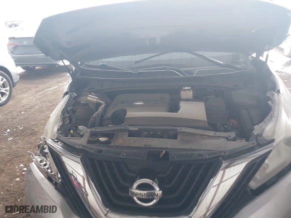 2017 Nissan Murano SL with VIN 5N1AZ2MG2HN101161, listed as a IAAI auction lot 41253733 with 164,808 mi miles. Bid and sale history available at carsss.com. Image 10.