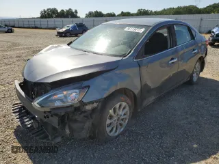 2019 Nissan Sentra SV z VIN 3N1AB7AP2KY305675, wystawiony jako Copart lot #55119015 z przebiegiem 44 217 mil mil oraz Szkoda całkowita • Salvage title. Historia ofert i sprzedaży dostępna na DreamBid. Obrazek 1.