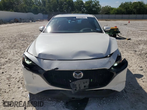 2019 Mazda Mazda3 Hatchback w/Premium Pkg with VIN JM1BPBNM7K1129443, listed as a Copart auction lot 65935074 with 44,567 mi miles and Salvage Title. Bid and sale history available at carsss.com. Image 5.