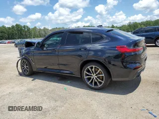 2019 BMW X4 M40i with VIN 5UXUJ5C58KLJ64129, listed as a Copart auction lot 62015753 with 0 mi miles. Bid and sale history available at carsss.com. Image 2.