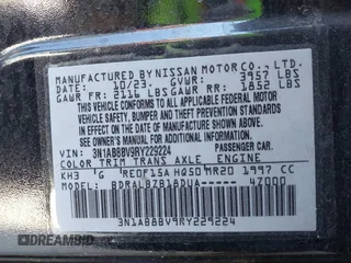 2024 Nissan Sentra S z VIN 3N1AB8BV9RY229224, wystawiony jako IAAI lot #41625753 z przebiegiem 20 740 mil mil oraz . Historia ofert i sprzedaży dostępna na DreamBid. Obrazek 9.