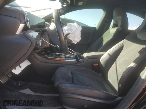 2022 Mercedes-Benz CLA 35 AMG with VIN W1K5J5BB2NN216916, listed as a Copart auction lot 47867785 with 33,019 mi miles and Salvage Title. Bid and sale history available at DreamBid. Image 7.