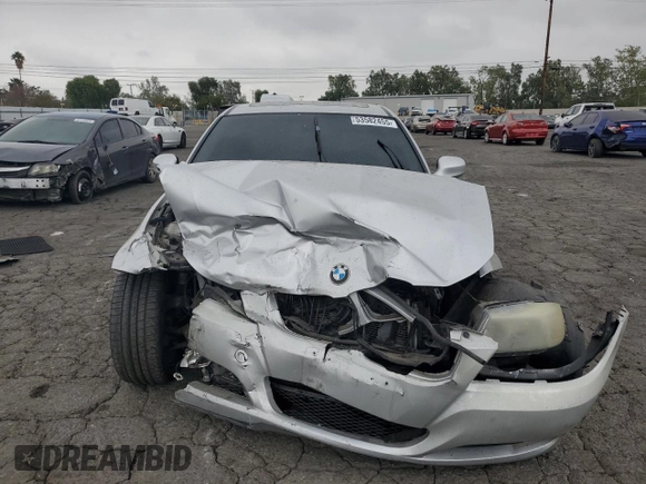 2011 BMW 3 Series 328i with VIN WBAPH5G53BNM84092, listed as a Copart auction lot 53582455 with 153,783 mi miles and Salvage Title. Bid and sale history available at carsss.com. Image 5.