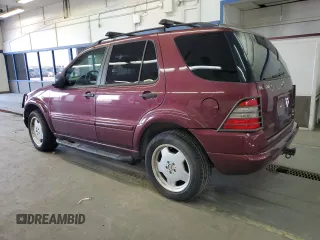 1998 Mercedes-Benz M-Class with VIN 4JGAB54E6WA048764, listed as a Copart auction lot 50410075 with 72,580 mi miles and Clean Title. Bid and sale history available at carsss.com. Image 2.