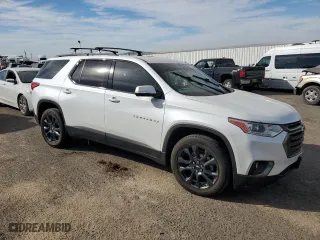 2019 Chevrolet Traverse RS with VIN 1GNERJKXXKJ241712, listed as a Copart auction lot 78208444 with 0 mi miles and Salvage Title. Bid and sale history available at carsss.com. Image 4.