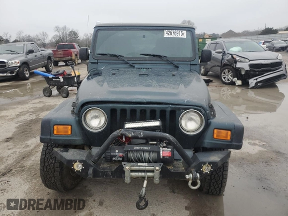 2005 Jeep Wrangler Rubicon with VIN 1J4FA69S95P377014, listed as a Copart auction lot 42676915 with 130,571 mi miles and Salvage Title. Bid and sale history available at carsss.com. Image 5.