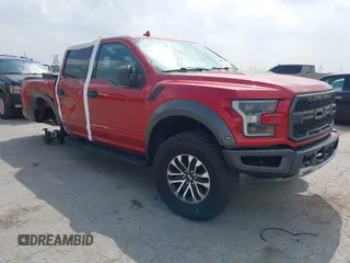 2020 Ford F-150 Raptor with VIN 1FTFW1RG9LFA36558, listed as a IAAI auction lot 41804510 with 64,328 mi miles and . Bid and sale history available at carsss.com. Image 1.