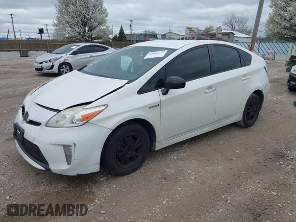 2012 Toyota Prius One with VIN JTDKN3DU4C5462870, listed as a IAAI auction lot 42091577 with 370,495 mi miles. Bid and sale history available at carsss.com. Image 21.