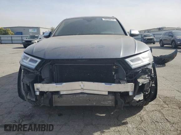 2018 Audi SQ5 Premium Plus with VIN WA1A4AFY0J2103351, listed as a Copart auction lot 78550614 with 58,657 mi miles and Salvage Title. Bid and sale history available at DreamBid. Image 5.