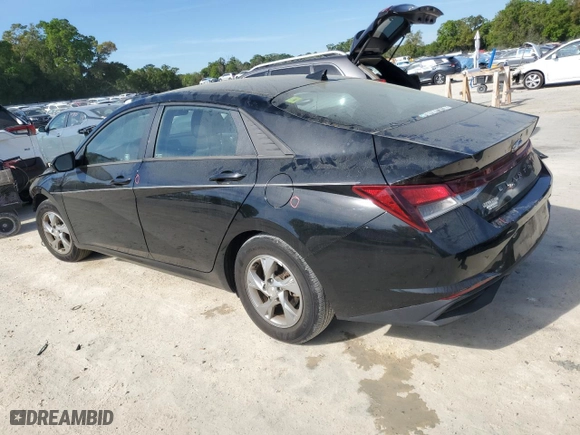 2022 Hyundai Elantra SE with VIN 5NPLL4AG2NH061982, listed as a Copart auction lot 50533755 with 36,118 mi miles and Salvage Title. Bid and sale history available at carsss.com. Image 2.
