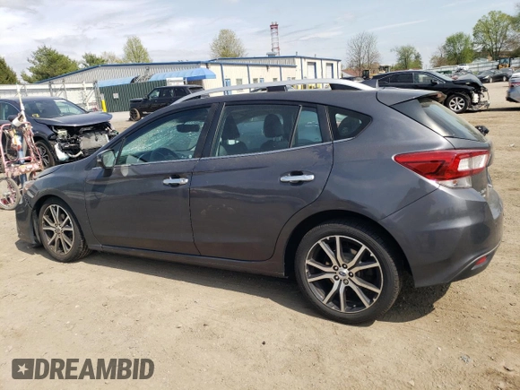 2019 Subaru Impreza Limited with VIN 4S3GTAU69K3758561, listed as a Copart auction lot 53990565 with 76,588 mi miles and Salvage Title. Bid and sale history available at carsss.com. Image 2.