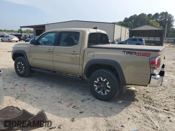 2020 Toyota Tacoma SR5 with VIN 3TMCZ5AN5LM338926, listed as a Copart auction lot 55236145 with 67,409 mi miles and Salvage title. Bid and sale history available at DreamBid. Image 2.