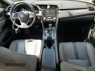 2016 Honda Civic EX-L with VIN 19XFC1F78GE044325, listed as a Copart auction lot 57814905 with 142,040 mi miles and Salvage title. Bid and sale history available at DreamBid. Image 8.