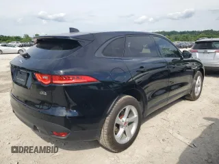 2018 Jaguar F-Pace 30t Premium with VIN SADCJ2GX4JA236479, listed as a Copart auction lot 61927345 with 81,452 mi miles and Salvage title. Bid and sale history available at DreamBid. Image 3.