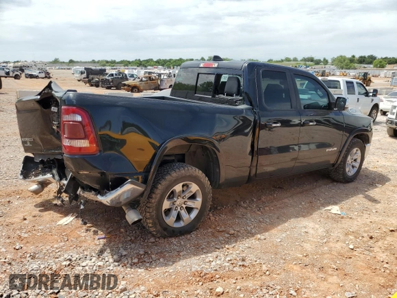 2020 Ram 1500 Laramie z VIN 1C6RREDT0LN265191, wystawiony jako Copart lot #57207775 z przebiegiem 124 269 mil mil oraz Szkoda całkowita • Salvage title. Historia ofert i sprzedaży dostępna na DreamBid. Obrazek 3.