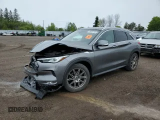 2019 Infiniti QX50 Essential z VIN 3PCAJ5M30KF145840, wystawiony jako Copart lot #58800135 z przebiegiem 141 022 mil mil oraz Szkoda całkowita • Salvage title. Historia ofert i sprzedaży dostępna na DreamBid. Obrazek 1.