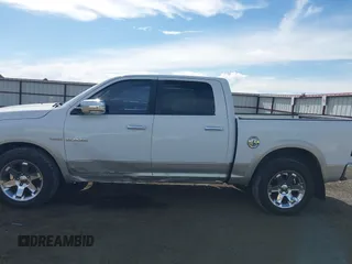 2010 Dodge 1500 SLT with VIN 1D7RV1CT8AS110083, listed as a IAAI auction lot 42213775 with 127,044 mi miles and . Bid and sale history available at carsss.com. Image 14.