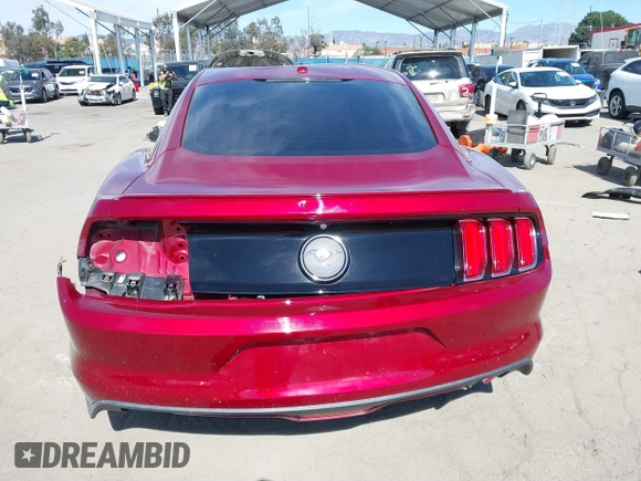 2015 Ford Mustang EcoBoost with VIN 1FA6P8TH9F5395268, listed as a IAAI auction lot 41616159 with Not Provided miles and . Bid and sale history available at carsss.com. Image 16.