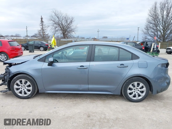 2021 Toyota Corolla LE with VIN 5YFEPMAE0MP228191, listed as a IAAI auction lot 41909486 with 66,374 mi miles and . Bid and sale history available at DreamBid. Image 14.