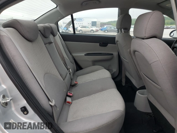 2008 Hyundai Accent GLS with VIN KMHCN46C78U272620, listed as a Copart auction lot 54587375 with 105,367 mi miles and Clean Title. Bid and sale history available at carsss.com. Image 10.