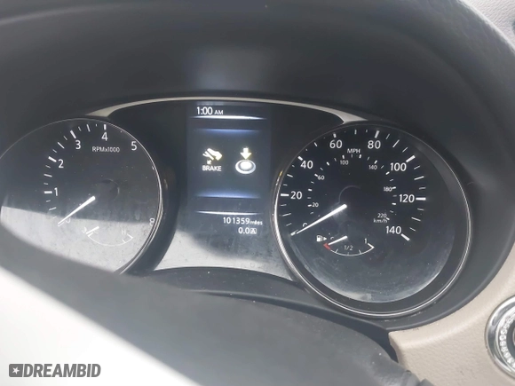 2016 Nissan Rogue S with VIN KNMAT2MV4GP640078, listed as a IAAI auction lot 41864735 with 101,359 mi miles. Bid and sale history available at carsss.com. Image 7.