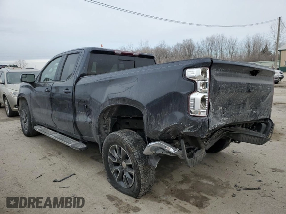 2023 Chevrolet Silverado 1500 LT with VIN 1GCRDDED4PZ314318, listed as a Copart auction lot 42052525 with 27,815 mi miles and Salvage Title. Bid and sale history available at carsss.com. Image 2.