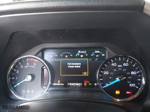 2019 Ford Super Duty F-250 SRW XL with VIN 1FT7W2BTXKEC87594, listed as a IAAI auction lot 40768547 with 198,489 mi miles. Bid and sale history available at carsss.com. Image 7.