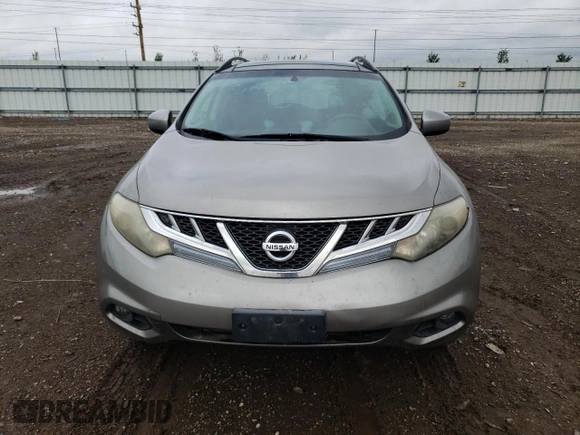 2011 Nissan Murano SV with VIN JN8AZ1MW7BW166664, listed as a Copart auction lot 64945954 with 0 mi miles and Salvage Title. Bid and sale history available at carsss.com. Image 5.