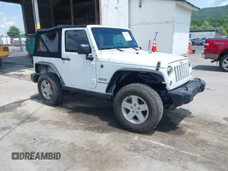2017 Jeep Wrangler Sport z VIN 1C4AJWAG3HL540257, wystawiony jako IAAI lot #42754067 z przebiegiem 54 832 mil mil oraz . Historia ofert i sprzedaży dostępna na DreamBid. Obrazek 1.