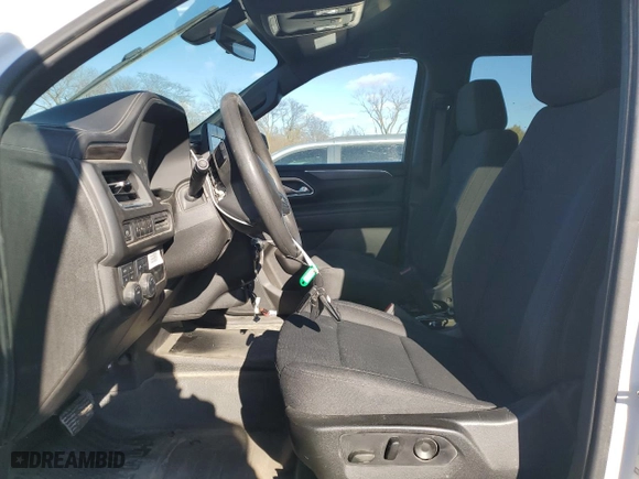 2021 Chevrolet Tahoe Commercial with VIN 1GNSKLED5MR311108, listed as a Copart auction lot 81626454 with 81,800 mi miles and Salvage Title. Bid and sale history available at carsss.com. Image 7.