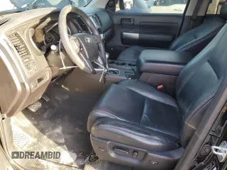 2021 Toyota Sequoia TRD Pro with VIN 5TDEY5B19MS182950, listed as a Copart auction lot 45160465 with 61,759 mi miles and Salvage Title. Bid and sale history available at carsss.com. Image 7.
