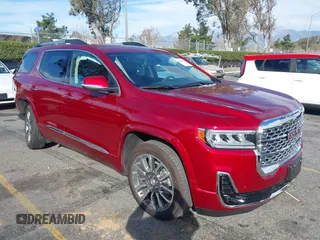 2022 GMC Acadia Denali with VIN 1GKKNPLS7NZ139033, listed as a IAAI auction lot 41486018 with 35,406 mi miles. Bid and sale history available at carsss.com. Image 1.