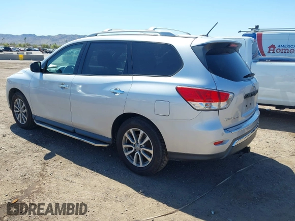 2014 Nissan Pathfinder Platinum with VIN 5N1AR2MN2EC651854, listed as a IAAI auction lot 41809451 with 185,183 mi miles and . Bid and sale history available at DreamBid. Image 3.