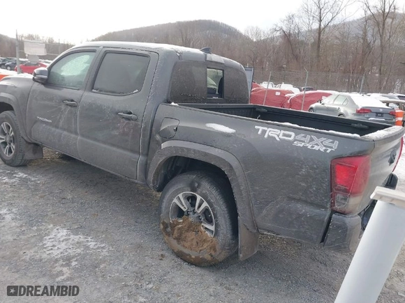 2019 Toyota Tacoma 4WD SR with VIN 3TMCZ5AN7KM284592, listed as a IAAI auction lot 41632856 with 1 mi miles. Bid and sale history available at carsss.com. Image 3.