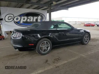 2013 Ford Mustang V6 with VIN 1ZVBP8EM5D5272306, listed as a Copart auction lot 58640655 with 139,548 mi miles and Clean title. Bid and sale history available at DreamBid. Image 3.