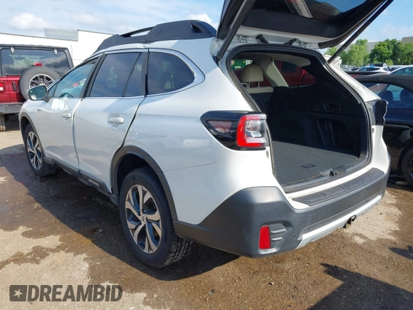 2022 Subaru Outback Limited with VIN 4S4BTANC2N3133479, listed as a IAAI auction lot 42496086 with 43,568 mi miles and . Bid and sale history available at DreamBid. Image 3.