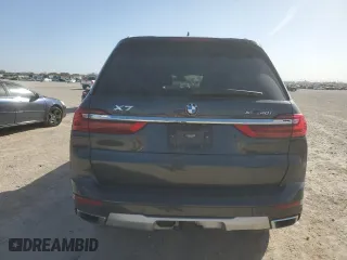 2022 BMW X7 xDrive40i with VIN 5UXCW2C00N9M78102, listed as a Copart auction lot 48050515 with 0 mi miles and Salvage Title. Bid and sale history available at carsss.com. Image 6.