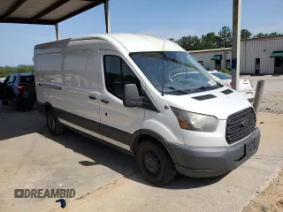 2015 Ford Transit Cargo with VIN 1FTNR2CG0FKA40351, listed as a Copart auction lot 57288885 with 348,368 mi miles and Clean title. Bid and sale history available at DreamBid. Image 4.