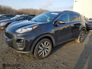 2019 Kia Sportage EX with VIN KNDPNCAC1K7495118, listed as a Copart auction lot 42792375 with 82,679 mi miles and Salvage Title. Bid and sale history available at carsss.com. Image 1.