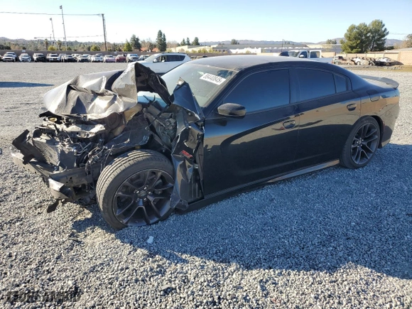 2020 Dodge Charger Scat Pack with VIN 2C3CDXGJ4LH153557, listed as a Copart auction lot 88440845 with 49,442 mi miles and Salvage Title. Bid and sale history available at carsss.com. Image 1.