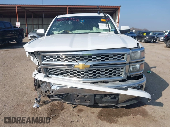 2015 Chevrolet Silverado 1500 LT with VIN 1GCVKREC3FZ446851, listed as a IAAI auction lot 41503353 with Not Provided miles and . Bid and sale history available at DreamBid. Image 13.