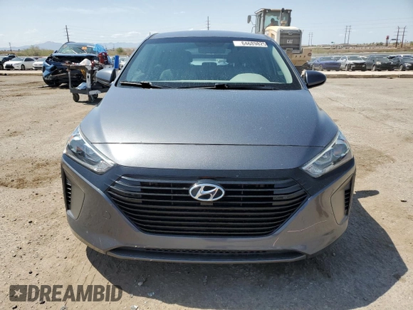 2019 Hyundai Ioniq Blue with VIN KMHC65LC5KU145024, listed as a Copart auction lot 64689825 with 91,418 mi miles and Salvage title. Bid and sale history available at DreamBid. Image 5.