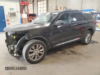 2020 Ford Explorer XLT with VIN 1FMSK8DH7LGC26593, listed as a Copart auction lot 49618145 with 191,010 mi miles and Salvage Title. Bid and sale history available at DreamBid. Image 1.